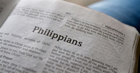 The Book of Philippians .